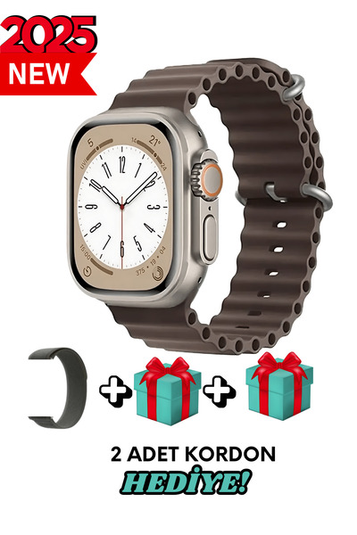 Bunnys Oppo A72 Uyumlu Akıllı Saat Watch ULTRA2 49MM Kordon Hediyeli - Son Ve...