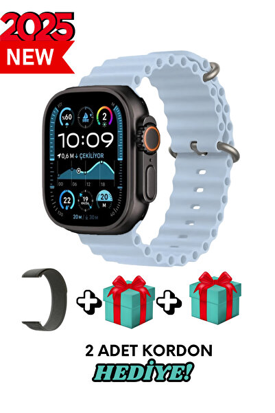 Bunnys Oppo A72 Uyumlu Akıllı Saat Watch ULTRA2 49MM Kordon Hediyeli - Son Ve...