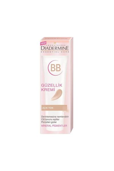 Diadermine 50 Ml Miracle Moisturizing BB Cream Essentials - Fast Absorbing Light Tone