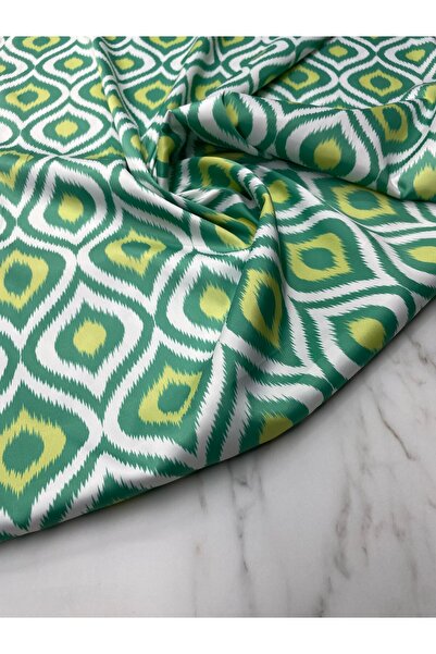 ipekkumaş قميص فستان بنمط إيكات أخضر من قماش الساتان تيفيل يباع حسب قطع منتجا...