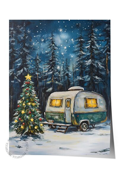 Postifull Çerçevesiz Poster, Duvar Posteri, HD Kalite Comfort Serisi, Yılbaşı...