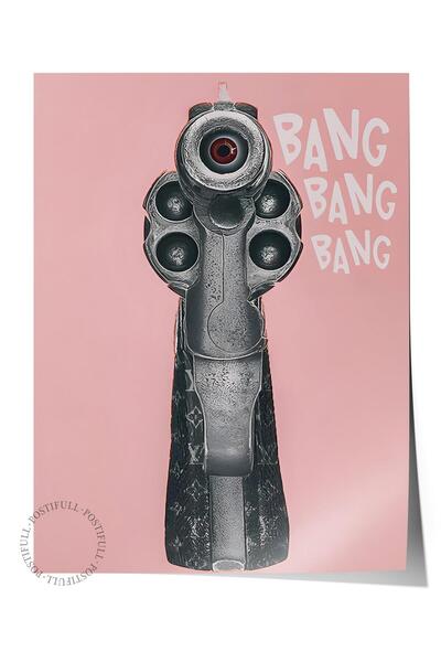 Postifull Frameless Poster, Hd Quality Wall Poster, Comfort Series, Bang, Ban...