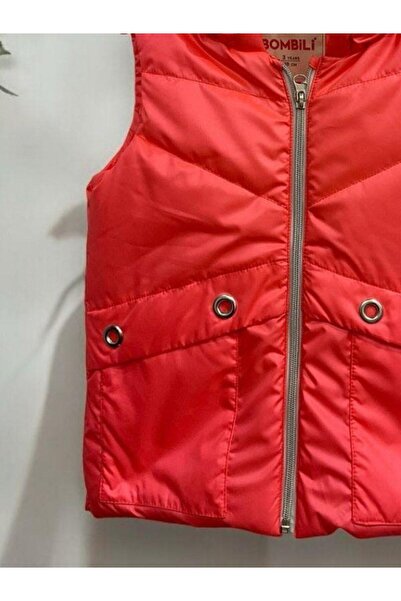 Zekids Girl's Hooded Puffer Vest