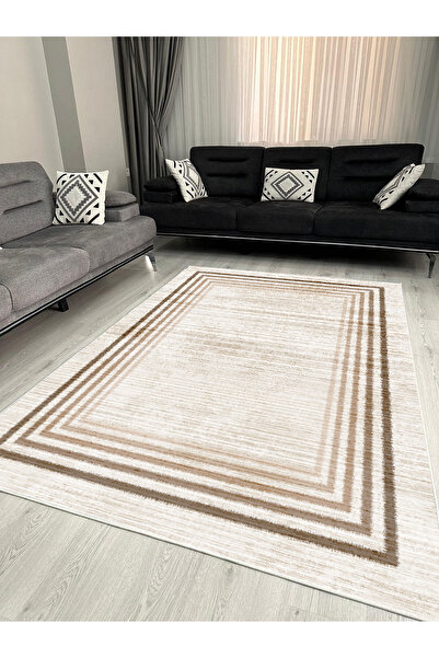 stylehome DİJİTAL BASKILI MAKİNADA YIKANABİLİR KAYMAZ TABAN SALON HALISI MUTFAK HALISI KORİDOR HALISI