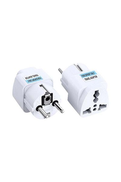 ENDALİFE Universal Socket Converter - Multi-Purpose En6S English Plug
