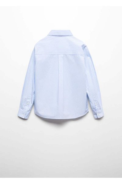 MANGO Kids Tricou Albastru Pentru Copii