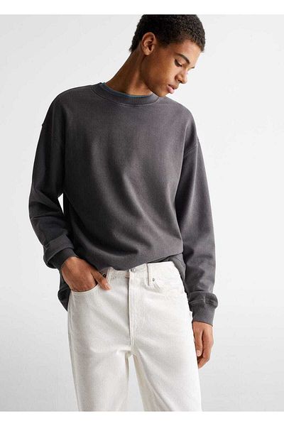 Mango Teen Βαμβακερό παντελόνι Regular Fit