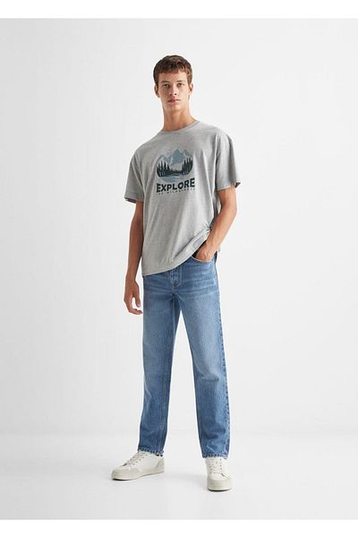Mango Teen Παντελόνι Jean κανονικής κοπής