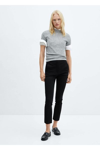 MANGO Woman Cropped skinny pants