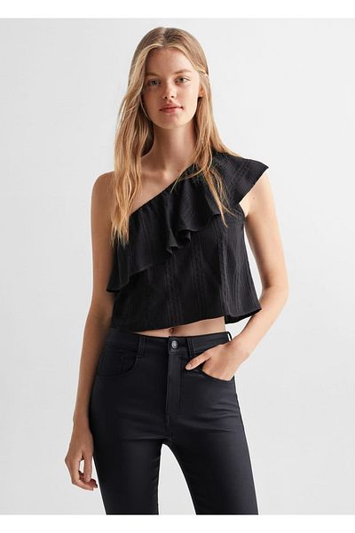Mango Teen Black Jeans for Kids