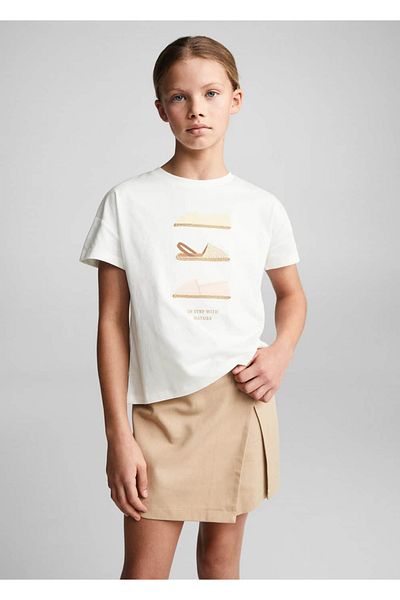 MANGO Kids Μπλουζάκι με κοντομάνικο σχέδιο