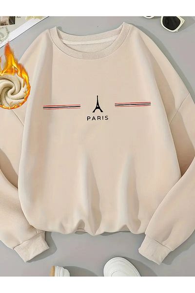 Karatopak Hanorac oversize unisex cu imprimeu Paris