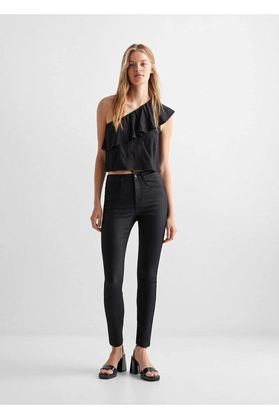 Mango Teen Black Jeans for Kids