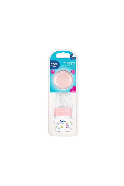 Wee Baby 0-6 Months Pink Mini Pp Drinking Cup - 30 ml Set