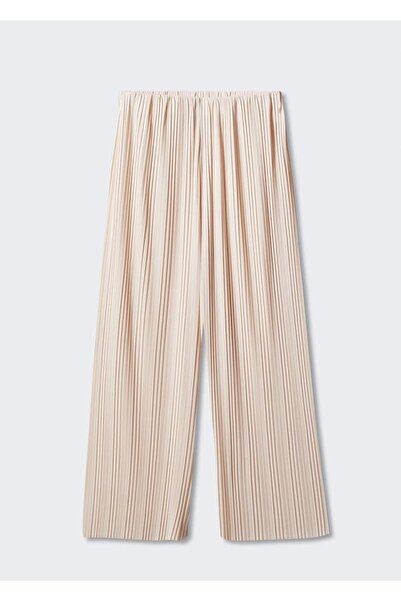 MANGO Woman Pilili wideleg pantolon