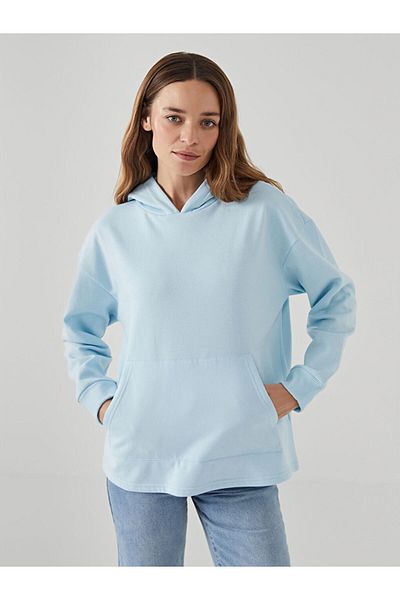 LC Waikiki Hanorac albastru oversize pentru femei