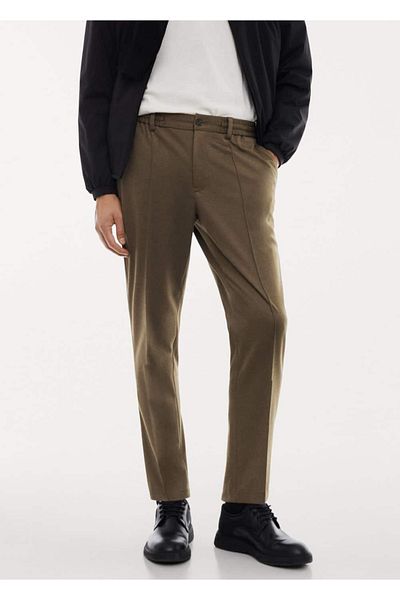 MANGO Man Slim-fit wrinkle-free trousers
