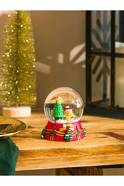 LC Waikiki Lcwk Yılbaşı Temalı Kar Küresi 9 Cm