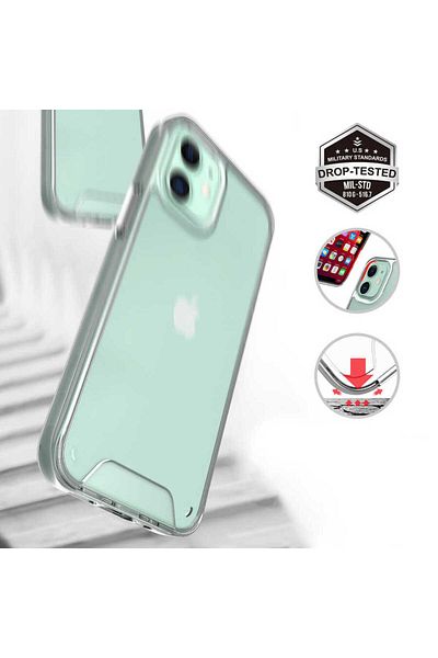 HTstore حافظة آيفون 12 متوافقة مع سيليكون زور غارد