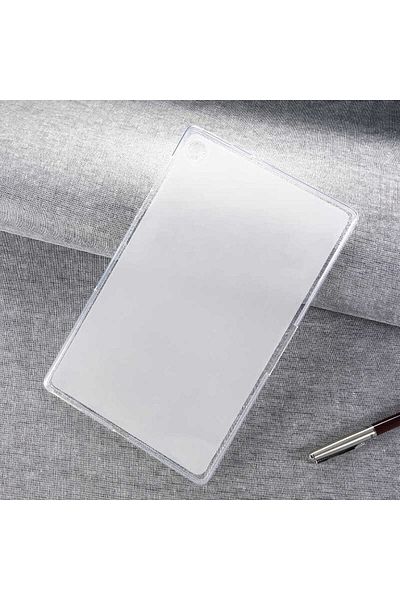 HTstore حافظة لينوفو M10 بلس TB-X606F Zore Tablet غطاء سيليكون فائق