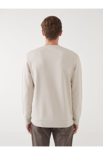 LC Waikiki Ανδρικό φούτερ με μακρυμάνικη λαιμόκοψη