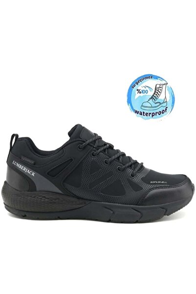 lumberjack Rursa Watherproof® Softshell Outdoor Erkek Spor Ayakkabı SİYAH