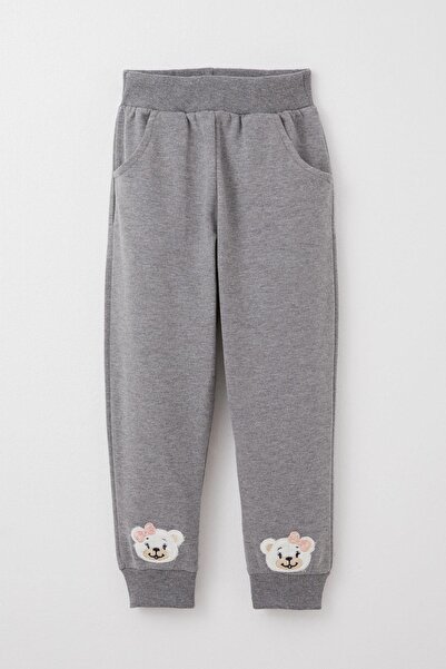 Breeze 9-3 Years Baby Girl Tracksuit Set - Cute, Embroidered Floral Print and Dried Rose