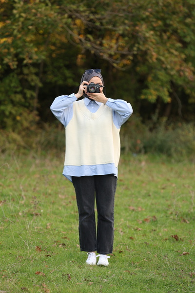 ilmek Πλεκτά και πουλόβερ με γαρνιτούρα πουκάμισου