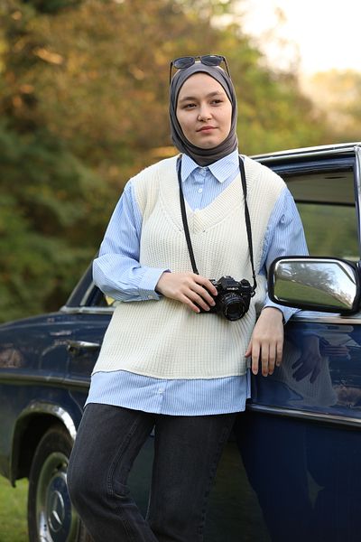 ilmek Knitwear and Sweater with Shirt Garnish
