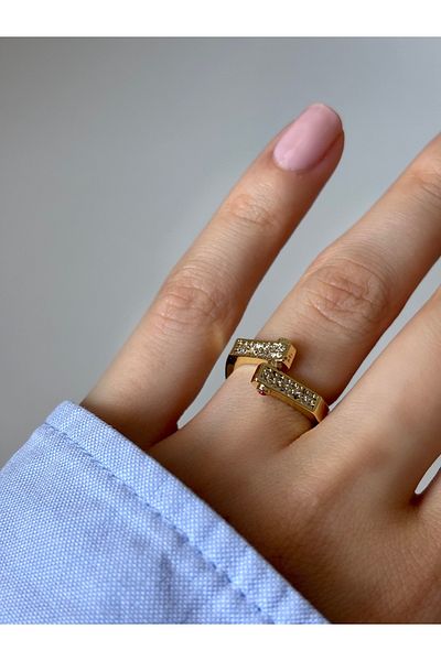 Ressia Steel Baguette Vip Ring