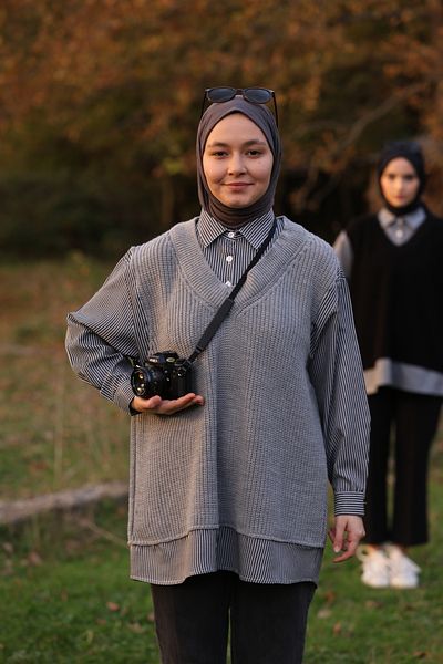 ilmek Knitwear and Sweater with Shirt Garnish