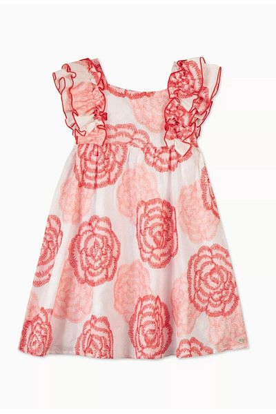 Magu Flower Patterned Girl's Dress