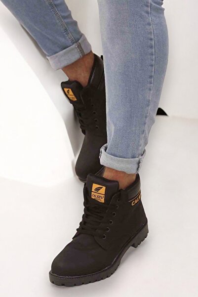 LANDSHOES Unisex Bot Konforlu Hava Alan Esnek Kaliteli Bağcıklı Kullanışlı Ortapedik