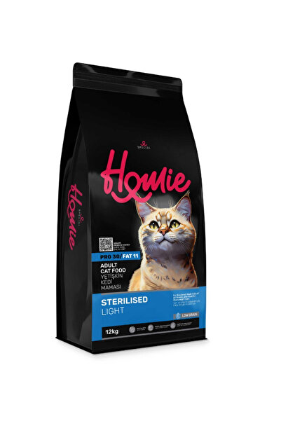 Homie Special Az Tahıllı Sterilised Kısır Yetişkin Kuru Kedi Maması 12KG