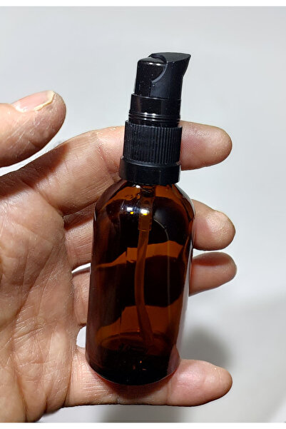 dercam 30 ml amber renk Losyon Sprey Şişe 30 Cc Sızdırmaz siyah Krem Pompa Ka...