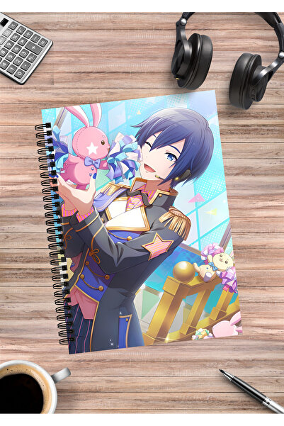 mertfigur Caiet A5 în spirală Project Sekai Kaito Anime