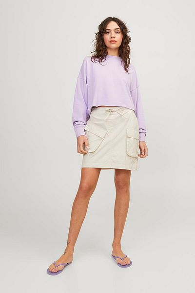 Jack & Jones Κοντή γυναικεία φούστα Ruby Cargo Model με τσέπες