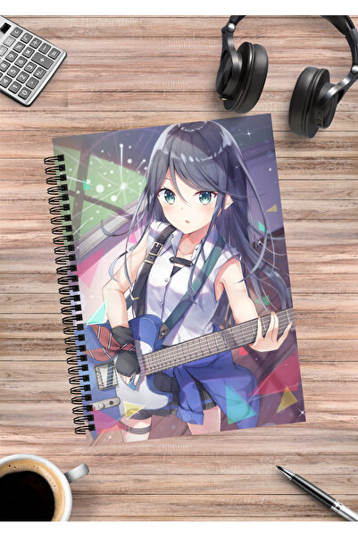 mertfigur Caiet A5 în spirală Project Sekai Ichika Hoshina Anime