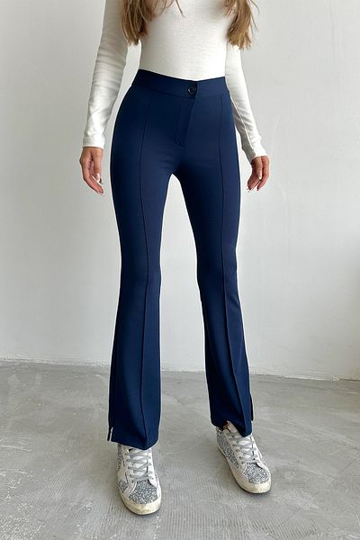 güneş butik High Waist Chestnut Palazzo Trousers