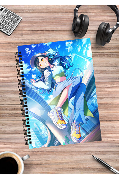 mertfigur Project Sekai - Anime Shiraishi Spiral A5 Notebook