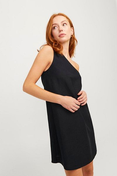 Jack & Jones Rochie de damă din amestec de in cu un singur umăr - Annika