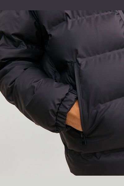 Jack & Jones Jcoelements Pu Puffer Black