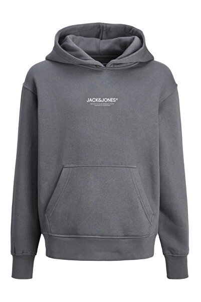 Jack & Jones Çocuk Kapüsonlu Gögüs Logo Baskili Sweatshirt - Vesterbro