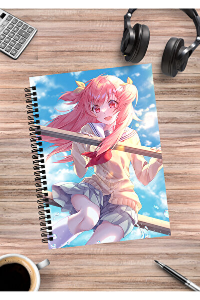 mertfigur Project Sekai Airi Momoi - Anime Spiral A5 Notebook