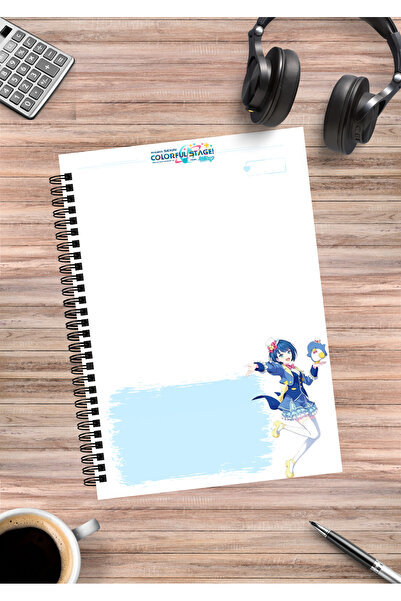 mertfigur Project Sekai - Haruka Kiritani Anime Spiral A5 Notebook