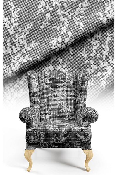 CANİLA Digital Printed Upholstery Sofa Fabric, Throw Pillow, Cushion Covering. Premium Fabric