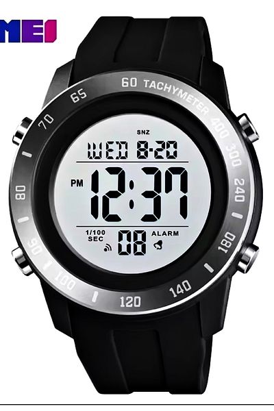 Skmei 1524 Model Men's Led Digital Chrono Wrist Watch
