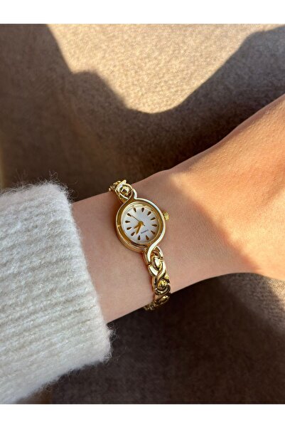 Adox Çanta Polina Model Metal Kordon Vintage Retro Seri Kadın Kol Saati