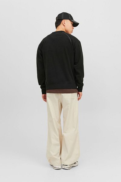 Jack & Jones Men's L.A.B. Embroidered Crew Neck Fleece Sweatshirt