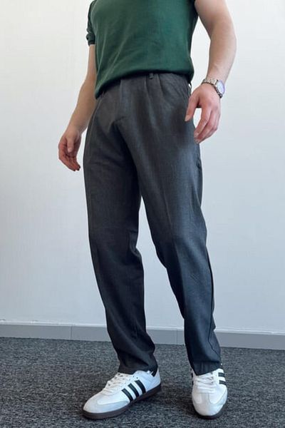 BayBayan Ανδρικό παντελόνι γυμνασίου από ύφασμα Lycra Casual μήκους μέχρι τον αστράγαλο